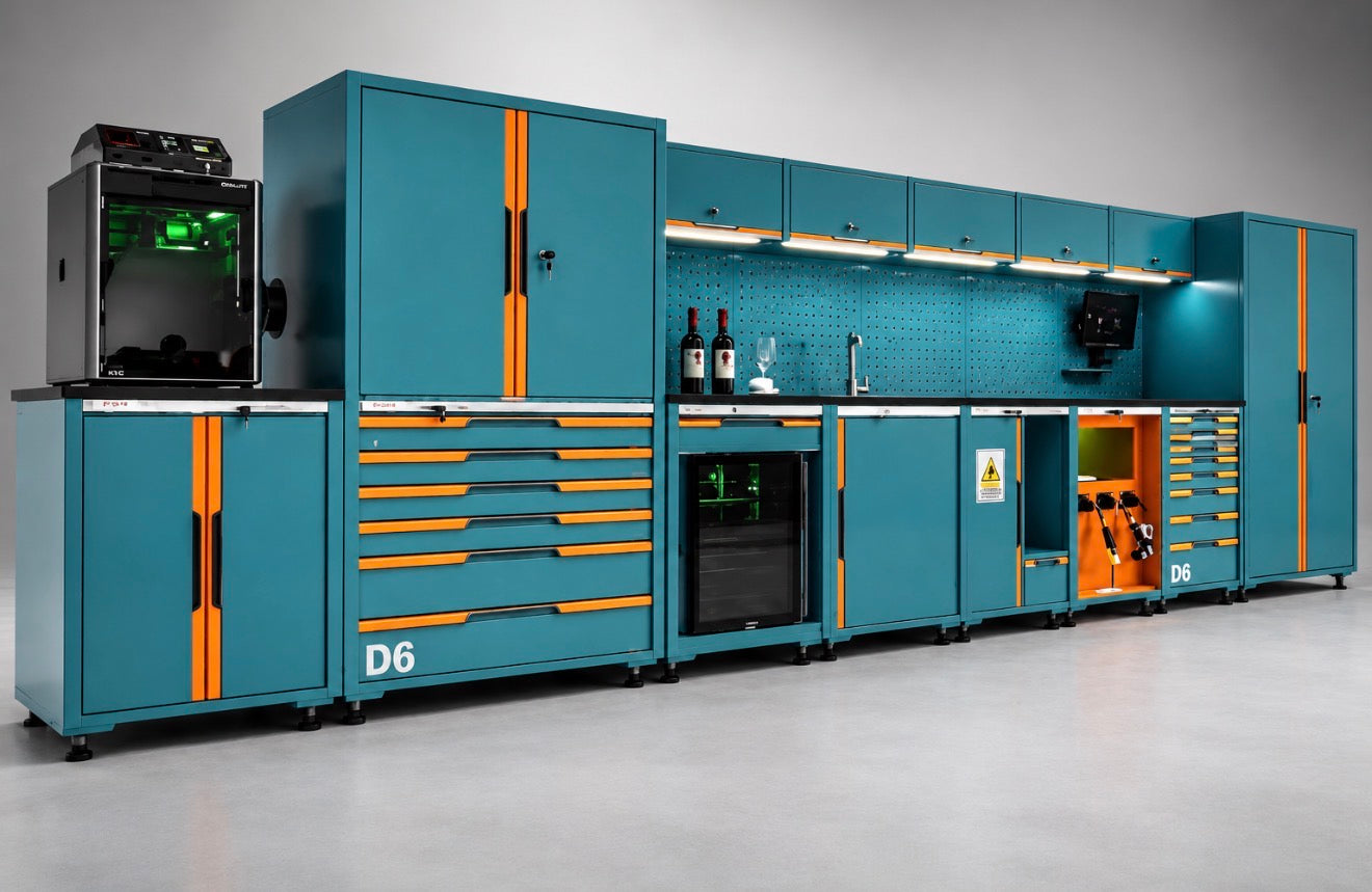 Ensemble d’armoires de garage haut de gamme