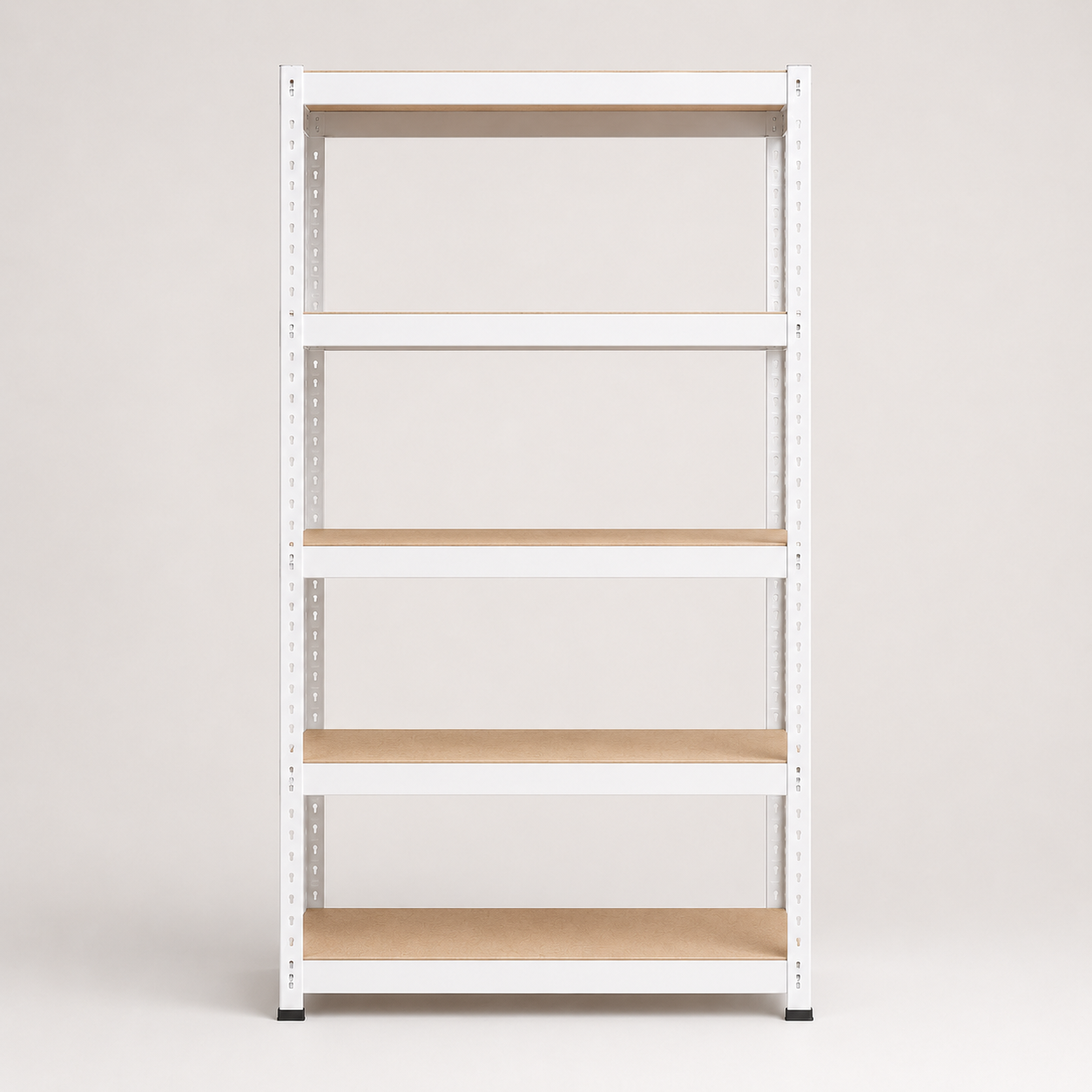Étagère métallique robuste à 5 tablettes